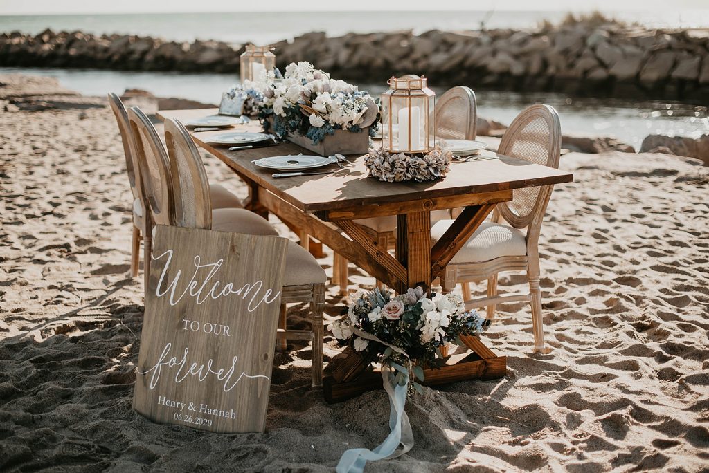 boho wedding table