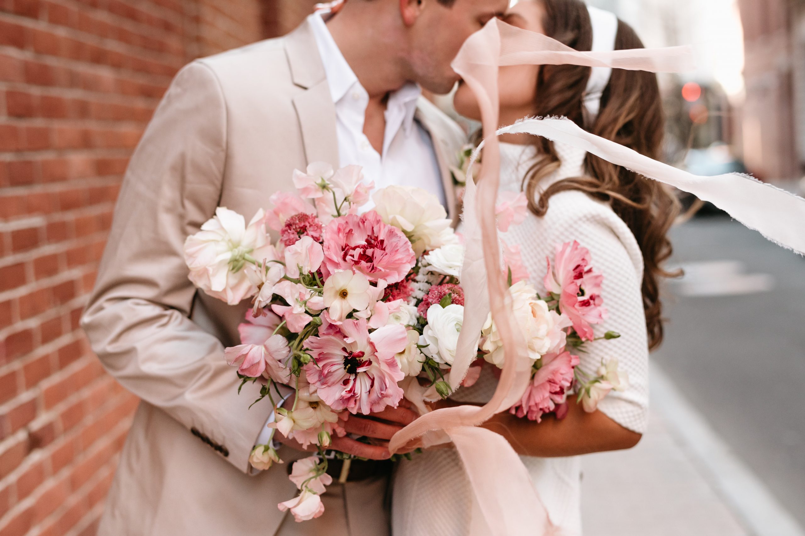spring bouquet elopement