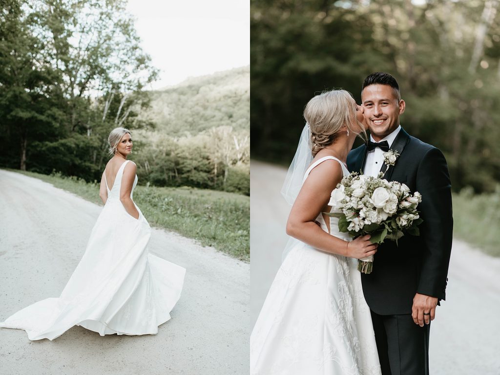 a bridal portrait